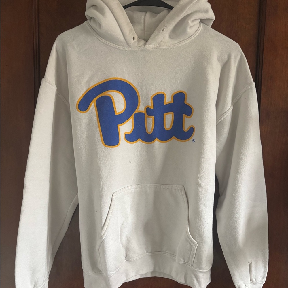 White University of Pittsburgh (Pitt) Hoodie